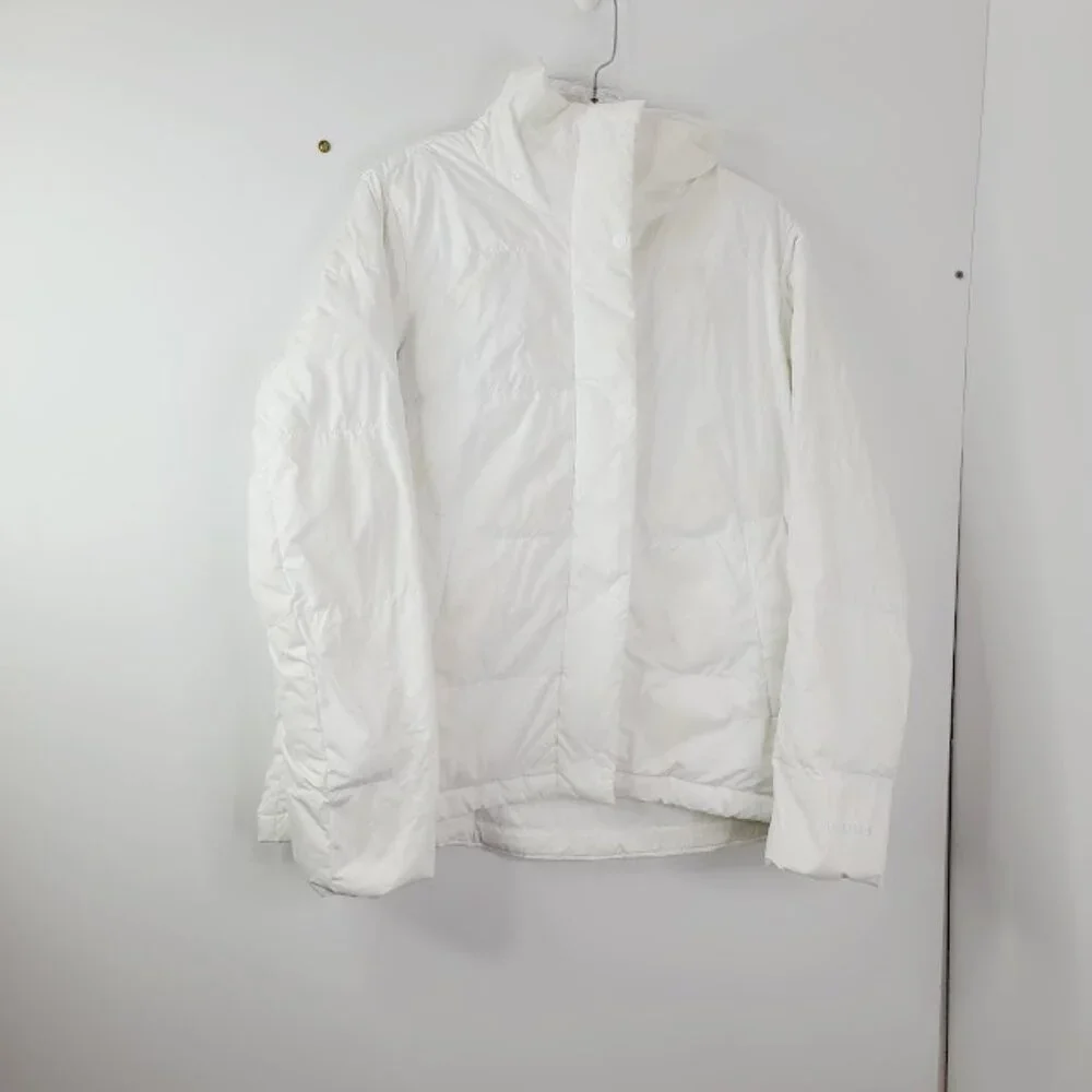 Lululemon Women's White Wunder Puff Padded Snow Puffer‎ Jacket Size 6